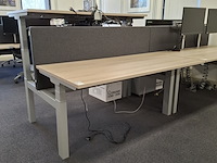 Elektrisch duoblok sta-zit bureau - afbeelding 2 van  4