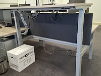 Elektrisch duoblok sta-zit bureau - afbeelding 3 van  4