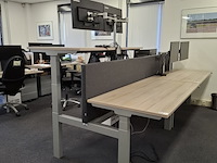 Elektrisch duoblok sta-zit bureau - afbeelding 1 van  4