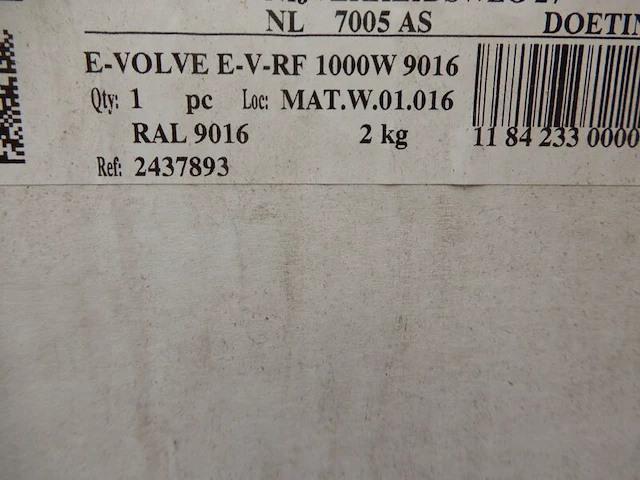 Elektrisch element handdoekradiator, vasco, e-volve e-v-rf - afbeelding 7 van  7