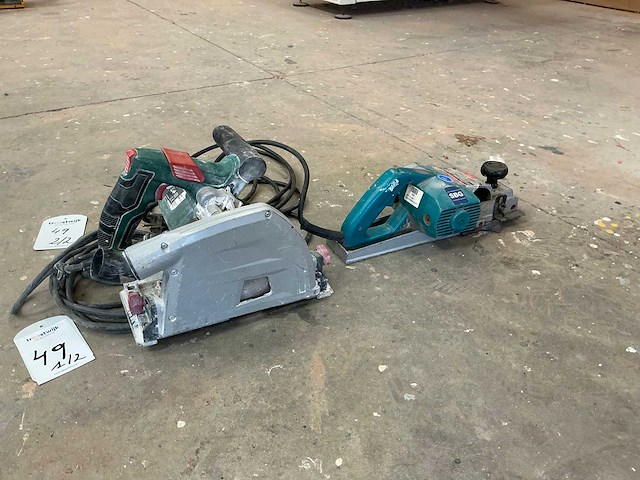 Elektrisch gereedschap (2x) - afbeelding 1 van  6