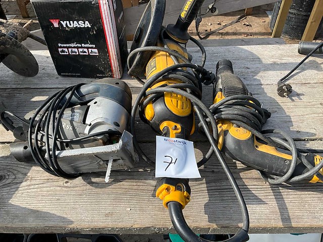 Elektrisch gereedschap (3x) - afbeelding 1 van  6