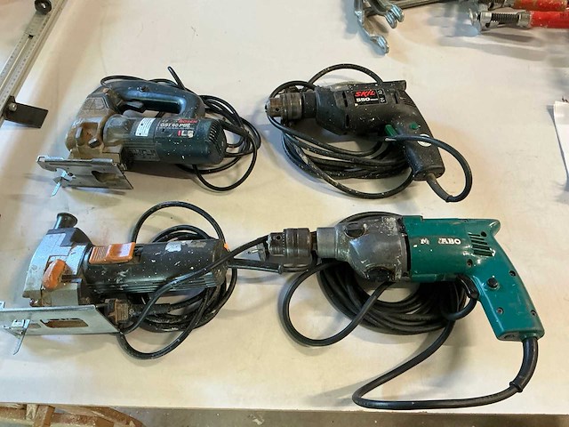 Elektrisch gereedschap (4x) - afbeelding 1 van  7
