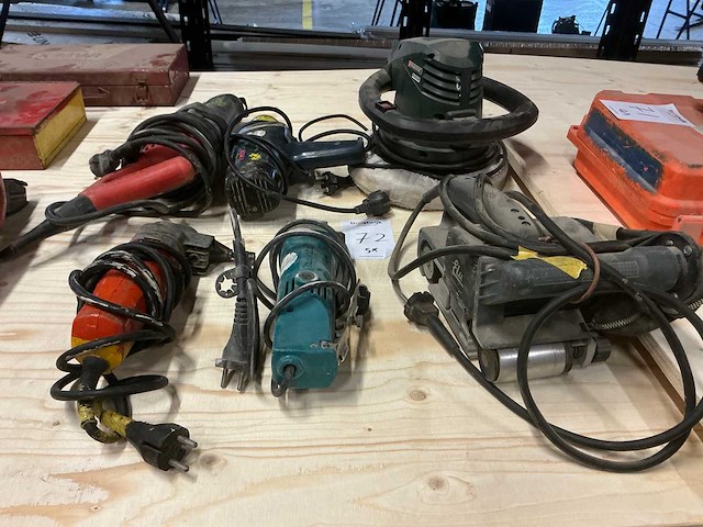 Elektrisch gereedschap (6x) - afbeelding 1 van  7