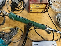 Elektrisch gereedschap, zaagmachine, acculader en diverse handgereedschappen w.o. makita, stanley, ferm - afbeelding 10 van  13