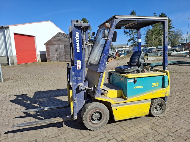 Elektrisch heftruck, komatsu, arion 20, 1998 - afbeelding 1 van  21