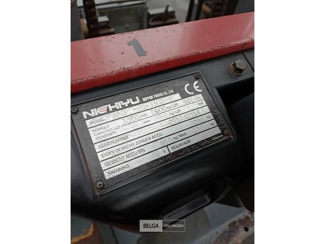 Elektrisch heftruck nyk - afbeelding 7 van  13