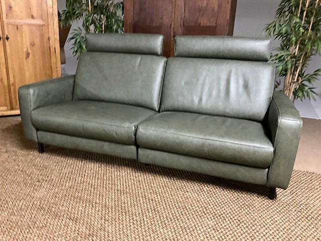 Elektrisch lederen relaxbank - afbeelding 2 van  9