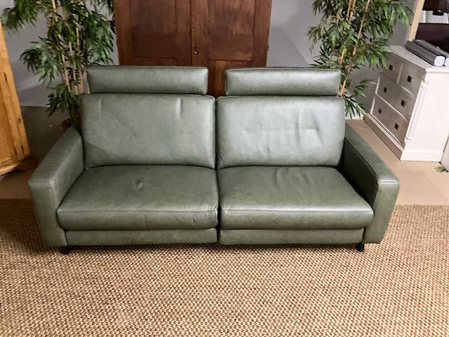 Elektrisch lederen relaxbank - afbeelding 6 van  9