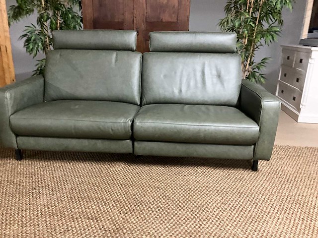 Elektrisch lederen relaxbank - afbeelding 3 van  9