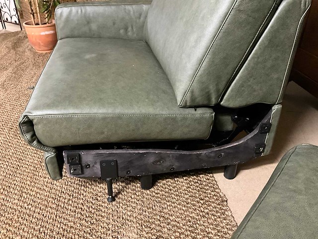 Elektrisch lederen relaxbank - afbeelding 9 van  9