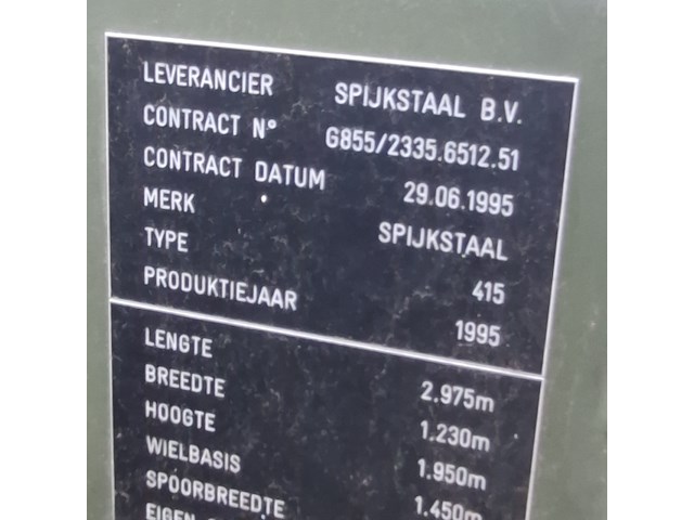 Elektrisch transportvoertuig, spijkstaal, 415, 1995 - afbeelding 19 van  38