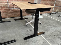 Elektrisch verstelbaar bureau 160x60 v.v verstelbare bureaustoel - afbeelding 2 van  6