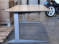 Elektrisch verstelbaar bureau | 160x80 cm, ahrend, ahorn - afbeelding 2 van  7