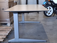 Elektrisch verstelbaar bureau | 160x80 cm, ahrend, ahorn - afbeelding 2 van  7