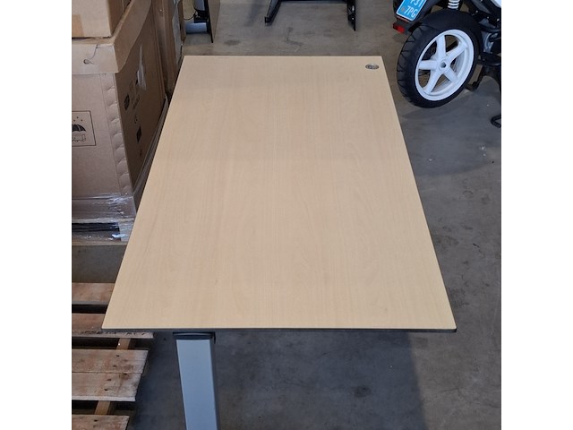 Elektrisch verstelbaar bureau | 160x80 cm, ahrend, ahorn - afbeelding 3 van  7