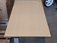 Elektrisch verstelbaar bureau | 160x80 cm, ahrend, ahorn - afbeelding 3 van  7