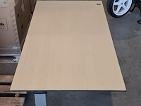 Elektrisch verstelbaar bureau | 160x80 cm, ahrend, ahorn - afbeelding 3 van  7