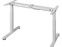 Elektrisch verstelbaar bureau / sta zit bureau - 120 x 60 cm - wit - afbeelding 5 van  15