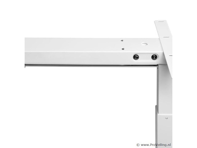 Elektrisch verstelbaar bureau / sta zit bureau - 120 x 60 cm - wit - afbeelding 12 van  15