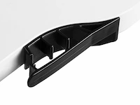 Elektrisch verstelbaar bureau / sta zit bureau - 120 x 60 cm - wit - afbeelding 9 van  15