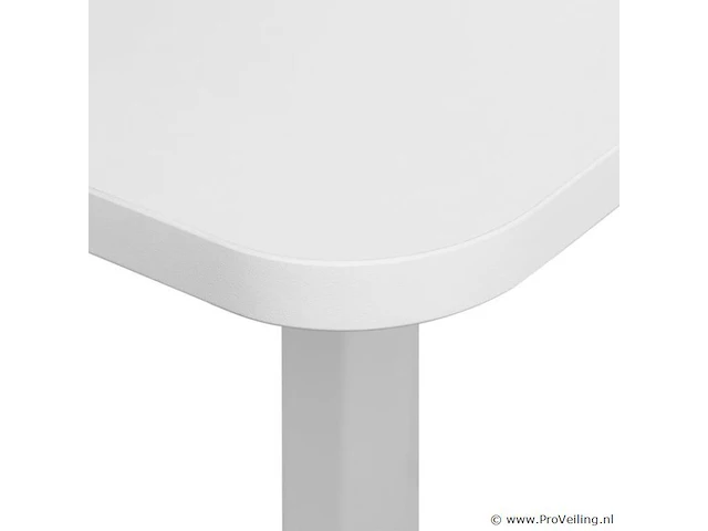 Elektrisch verstelbaar bureau / sta zit bureau - 120 x 60 cm - wit - afbeelding 11 van  15