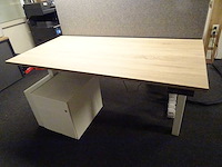 Elektrisch verstelbaar duo zit/sta bureau - afbeelding 2 van  5