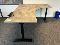 Elektrisch verstelbaar hoekbureau (2x) - afbeelding 2 van  8