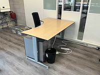 Elektrisch verstelbaar zit-sta bureau (3x) - afbeelding 1 van  3