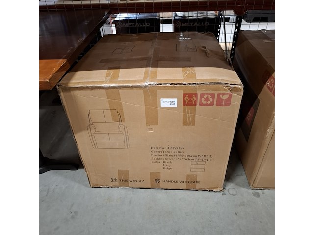 Elektrisch verstelbare fauteuil, black, 2026 - afbeelding 3 van  3