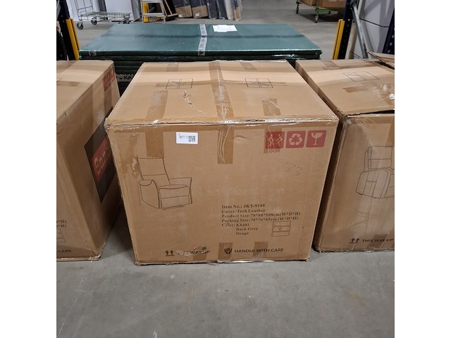 Elektrisch verstelbare fauteuil, dark grey, 2026 - afbeelding 3 van  3