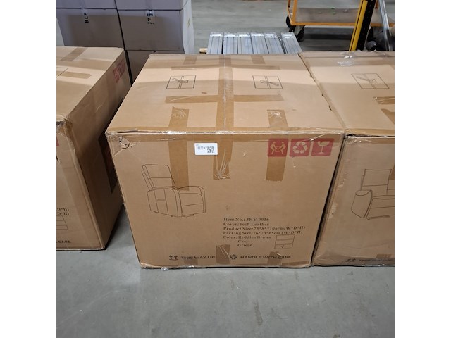 Elektrisch verstelbare fauteuil, griege, 2026 - afbeelding 3 van  3