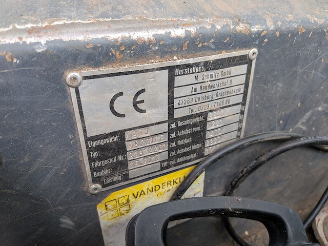 Elektrisch voertuig met kipfunctie, spijkstaal, mk2200, 2015 - afbeelding 25 van  31