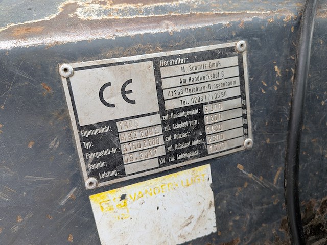 Elektrisch voertuig met kipfunctie, spijkstaal, mk2200 e, 2017 - afbeelding 18 van  26