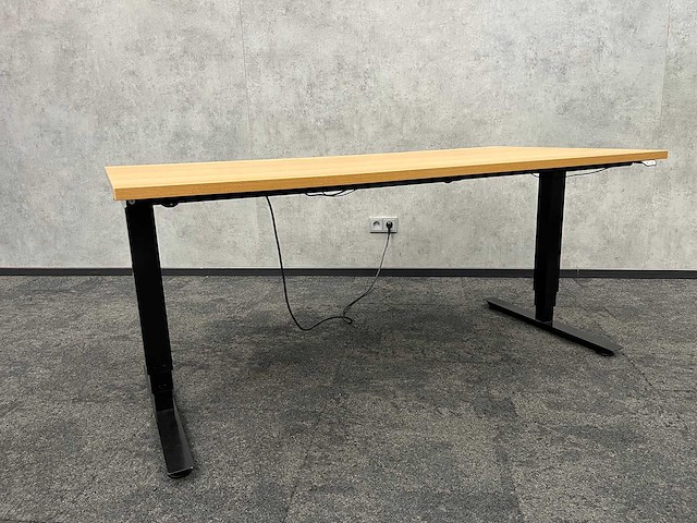 Elektrisch zit-sta bureau 160x80 met bureaustoel - afbeelding 6 van  20