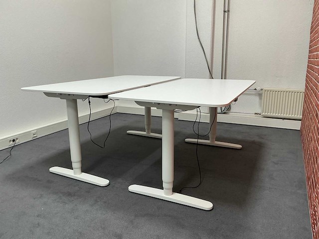 Elektrisch zit-sta bureau 160x80cm (2x) - afbeelding 3 van  7