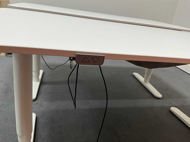 Elektrisch zit-sta bureau 160x80cm (2x) - afbeelding 6 van  7