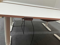 Elektrisch zit-sta bureau 160x80cm (2x) - afbeelding 6 van  7