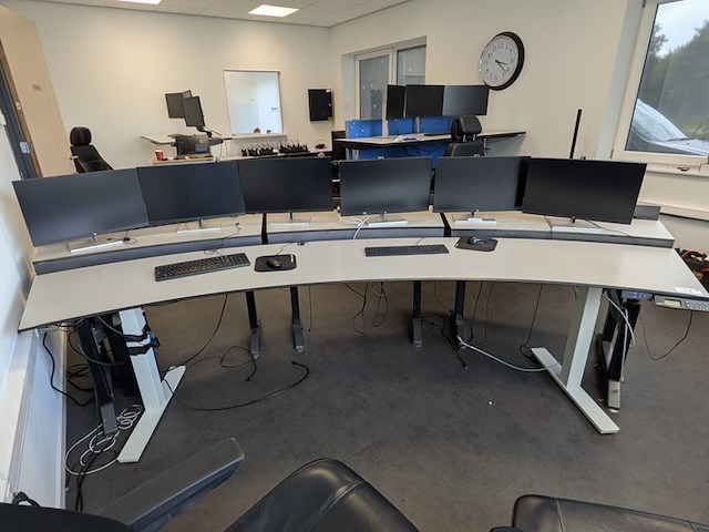 Elektrisch zit-sta controlecenter bureau - afbeelding 5 van  11