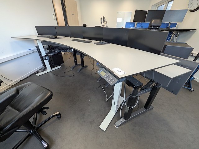 Elektrisch zit-sta controlecenter bureau - afbeelding 6 van  11
