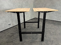 Elektrisch zit-sta duo bureau 140x75 - refurbished - afbeelding 9 van  11