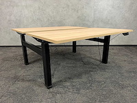 Elektrisch zit-sta duo bureau 140x75 - refurbished - afbeelding 14 van  19