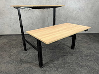 Elektrisch zit-sta duo bureau 140x75 - refurbished - afbeelding 18 van  19