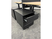 Elektrisch zit-sta duo bureau 140x75 - refurbished - afbeelding 7 van  17