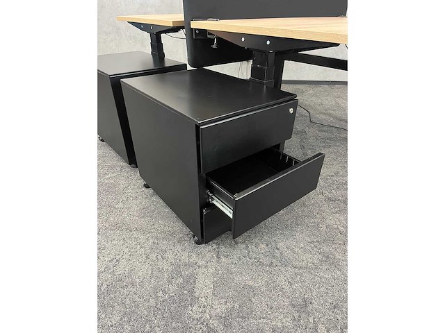 Elektrisch zit-sta duo bureau 140x75 - refurbished - afbeelding 8 van  17