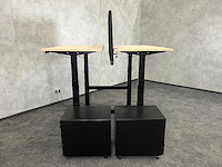 Elektrisch zit-sta duo bureau 140x75 - refurbished - afbeelding 14 van  17