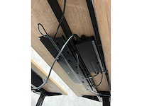 Elektrisch zit-sta duo bureau 140x75 - refurbished - afbeelding 2 van  11