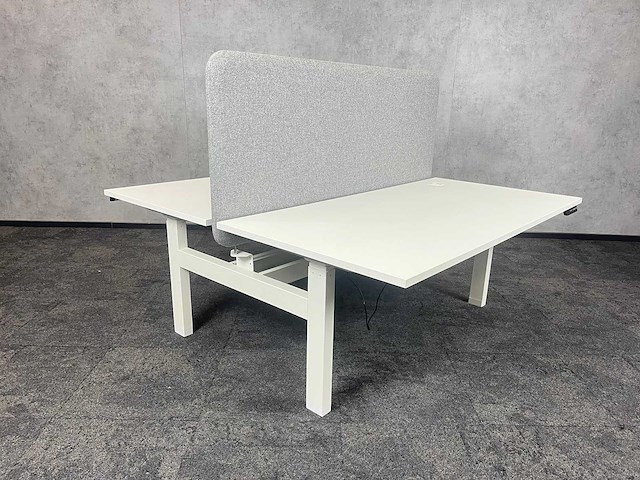Elektrisch zit/ sta duo bureau 160x80 - afbeelding 9 van  15