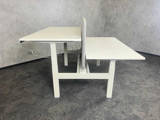 Elektrisch zit/ sta duo bureau 160x80 - afbeelding 14 van  15