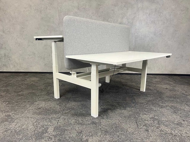 Elektrisch zit/ sta duo bureau 160x80 - afbeelding 1 van  13